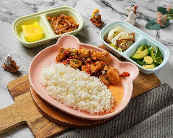 葵喵食堂辣子雞丁飯